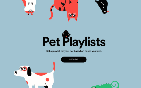 You can now create personalised playlists for your pets on Spotify