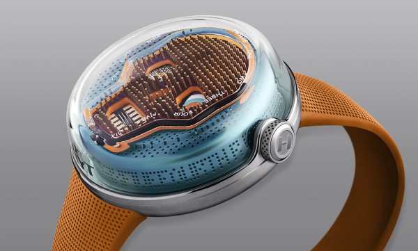 A watch that has pop art, science and tackles the profundity of passing time
