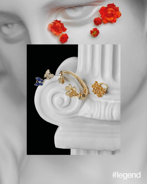 Photo shoot: Immortal blooms ft. High Jewellery