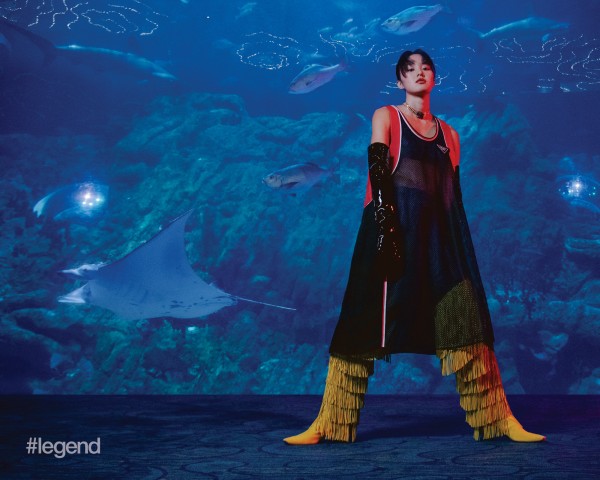 Into the blue: Yvette Kong at Ocean Park