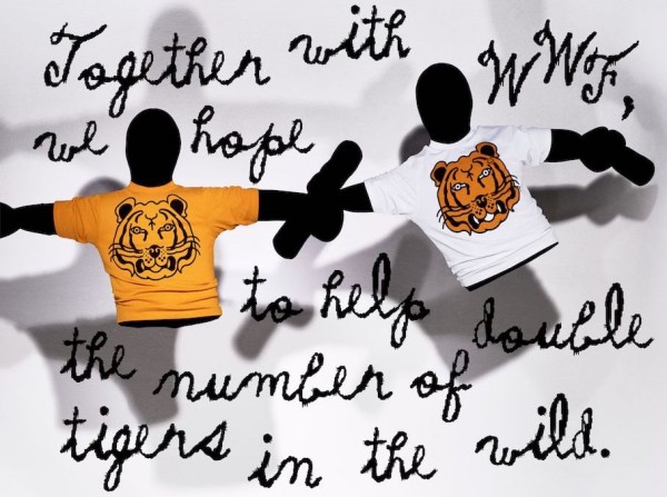 Kenzo x WWF join forces to double wild tiger population by 2022