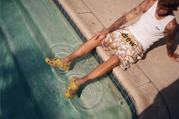 Justin Bieber's Crocs collection sold out in 90 minutes