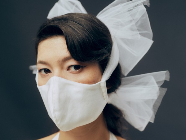 Award-winning milliner Awon Golding on bridal masks and the future of weddings