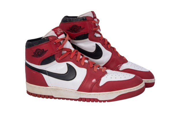 The Air Jordans Michael Jordan wore during his first NBA Championship can be yours for US$800,000