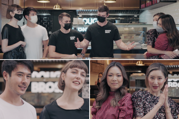 Introducing the first-ever #legend100 challenge at Dough Bros Hong Kong