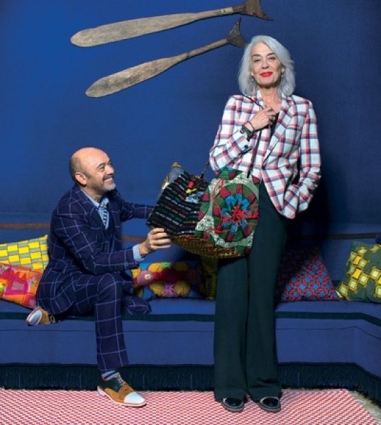 Christian Louboutin Celebrates the Colours of West Africa