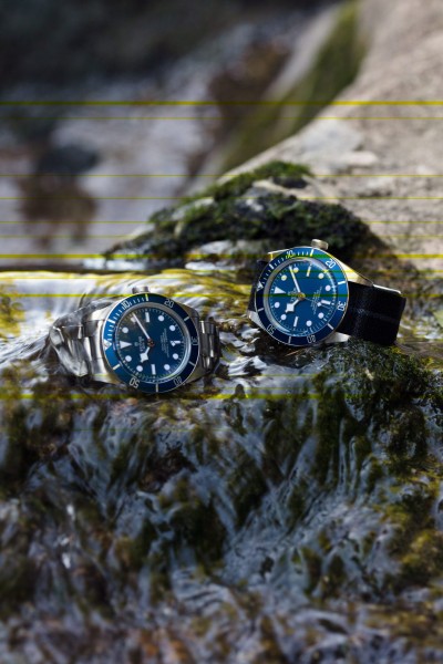 Tudor blue is a modern twist on classic horology