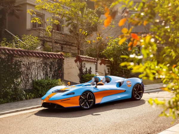 McLaren Elva Gulf Theme by MSO debuts in Hong Kong