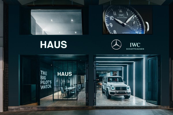 IWC Schaffhausen and Mercedes-Benz open first concept store HAUS in Hong Kong