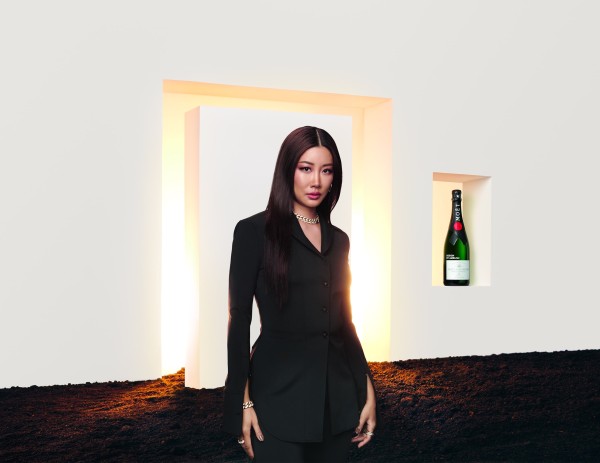 AMBUSH collaborates with MOËT & CHANDON on limited-edition bottle