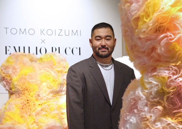 Building dreams with ruffles: Tomo Koizumi x Emilio Pucci