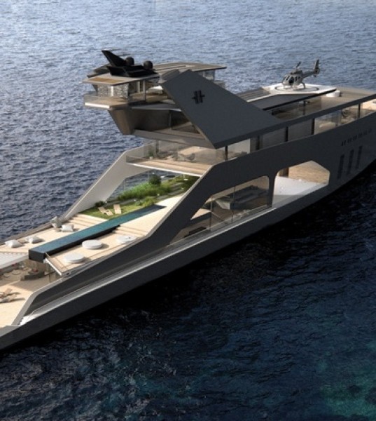 A Norwegian-Designed Megayacht Proves to Be High Impact, Low Energy