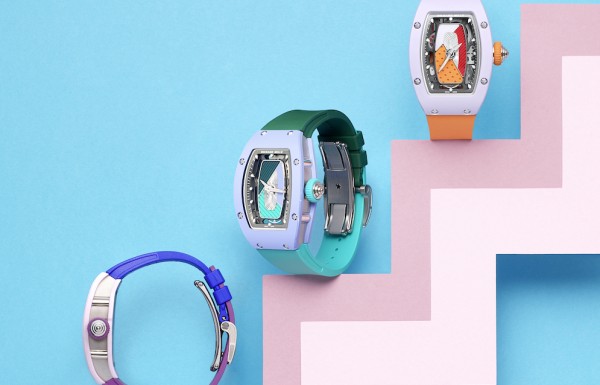 Pretty in pastels: Richard Mille's RM 07-01 collection for women