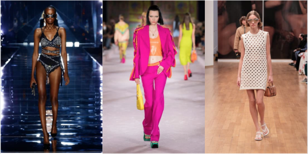 Vibrant colours make a splash on the Spring 2022 runways in Milan