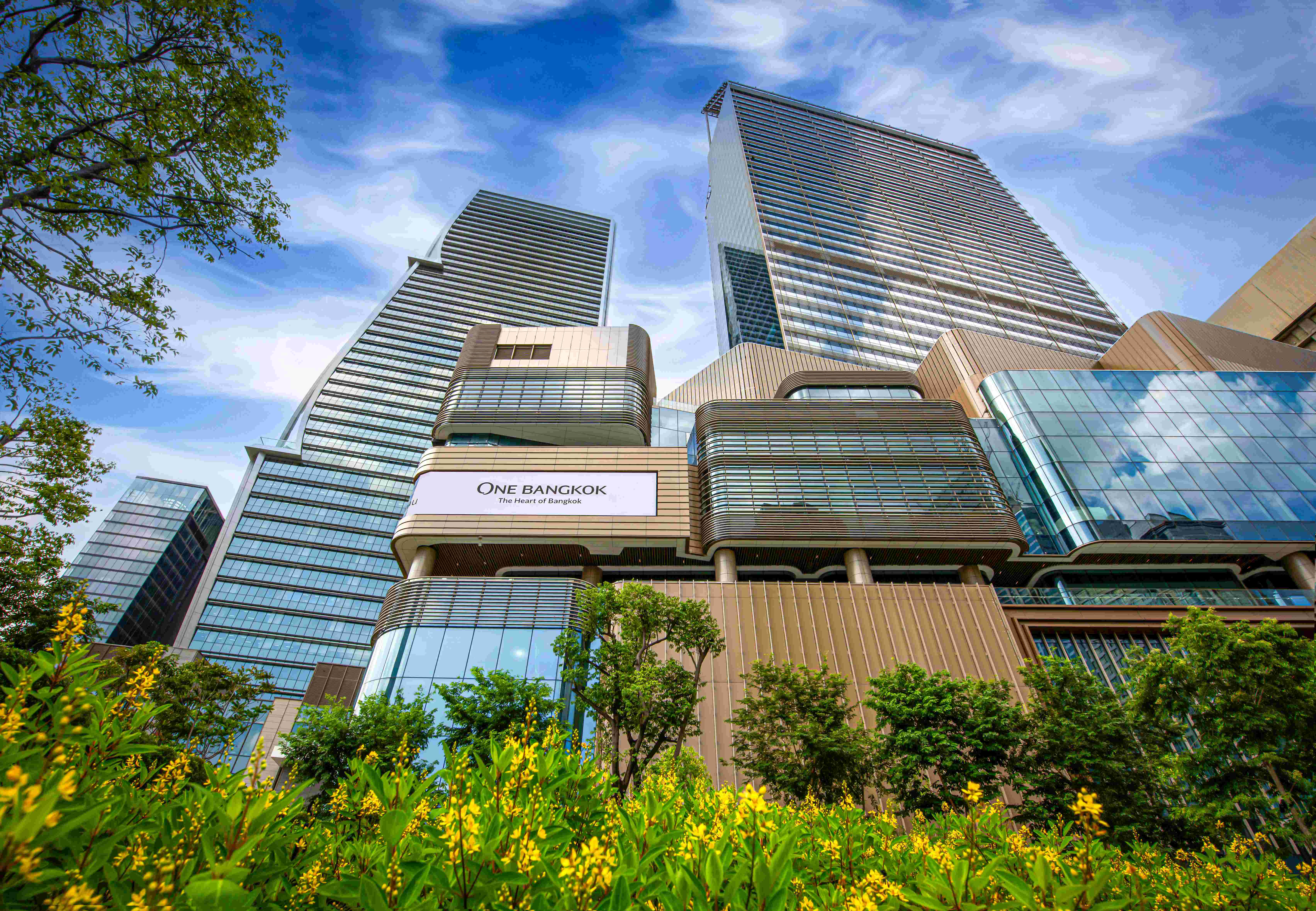 One Bangkok featuring Tower 3, Tower 4 and The Parade