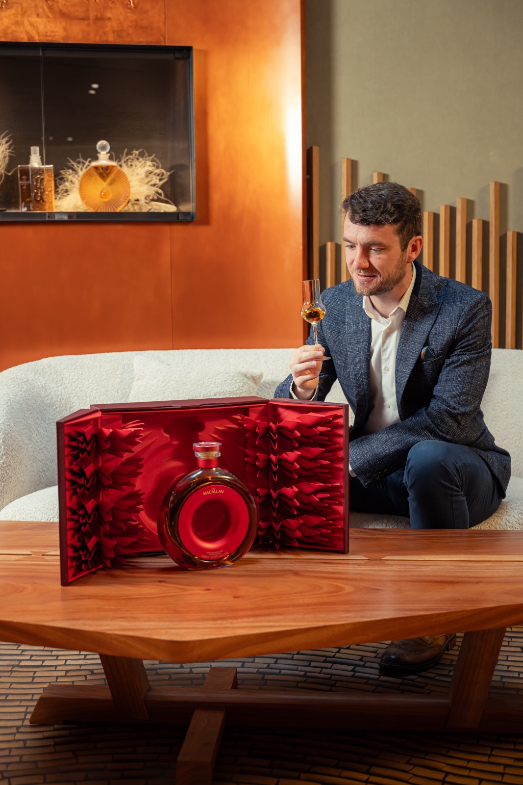 Euan Kennedy, lead whisky maker at The Macallan