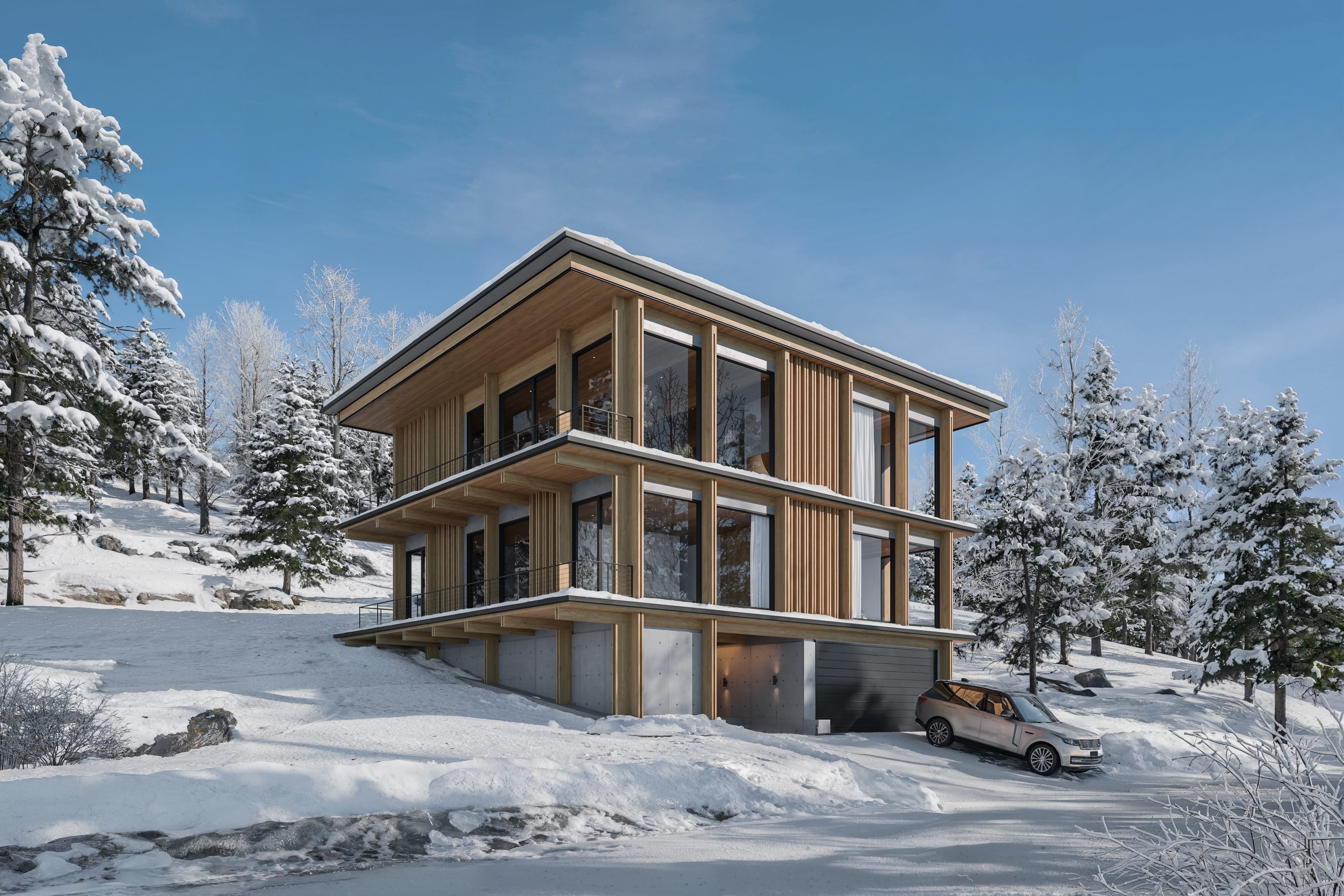 J Series villa exterior