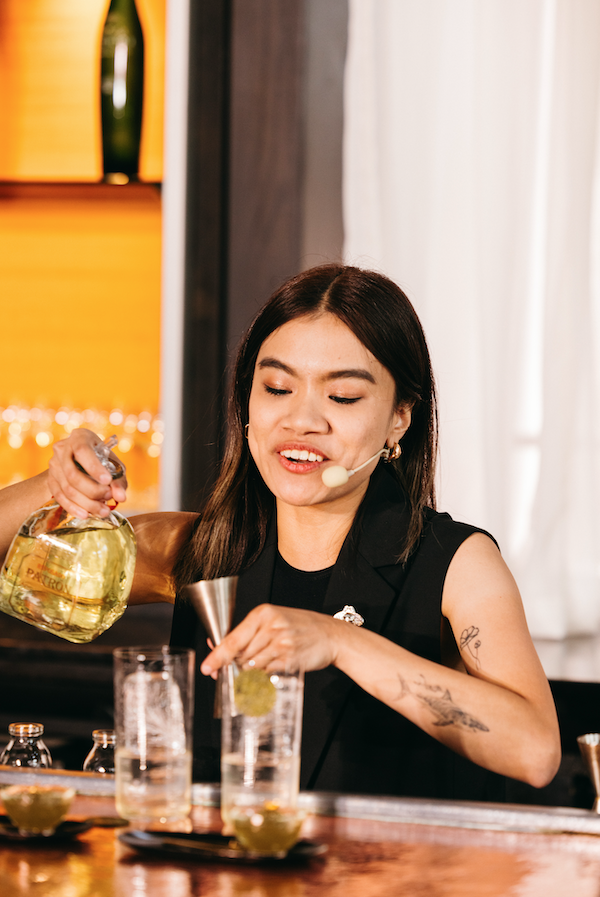 Kristina Tubig, the winner of Patrón Perfectionists Philippines 2024.