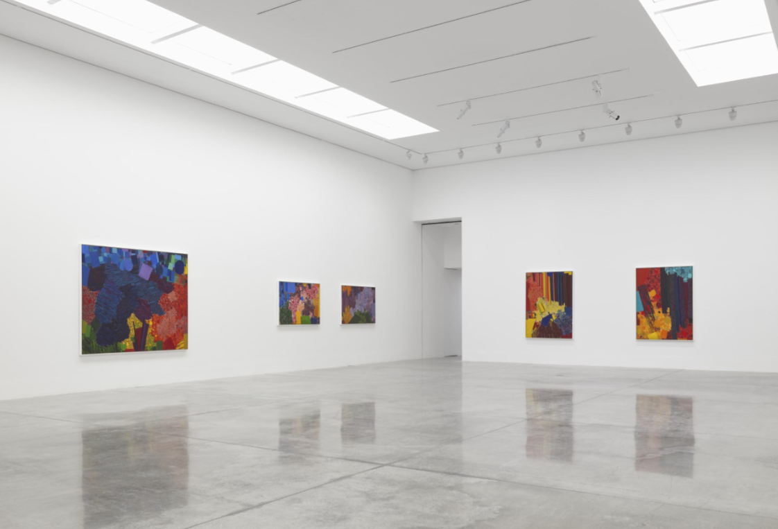 Installation view of The Sixties at White Cube Mason’s Yard.