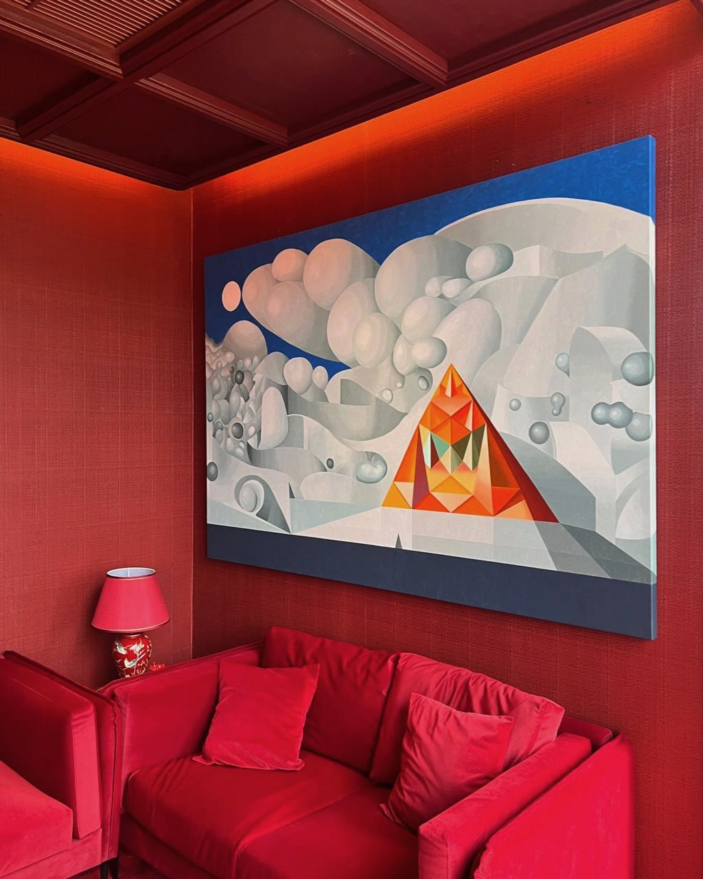 Muddy Water has lent his Jason Ho collection for display at K11 Musea speakeasy bar Red Room.