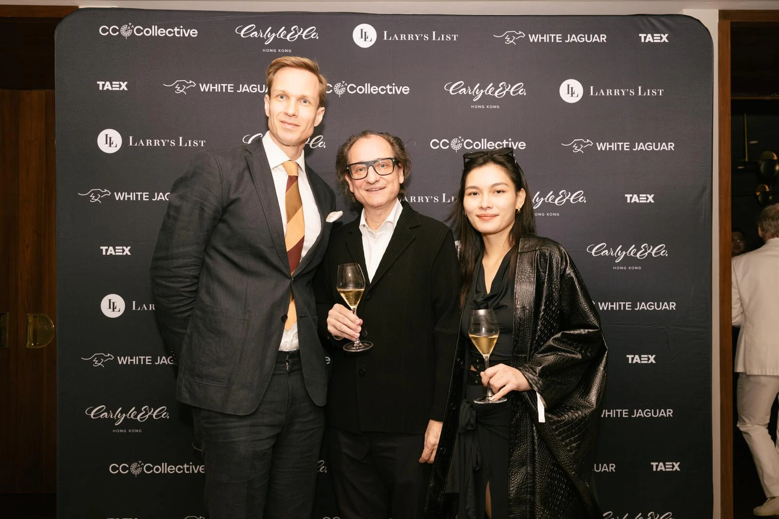 From left: Christoph Noe, Désiré Feuerle and Wai Kung