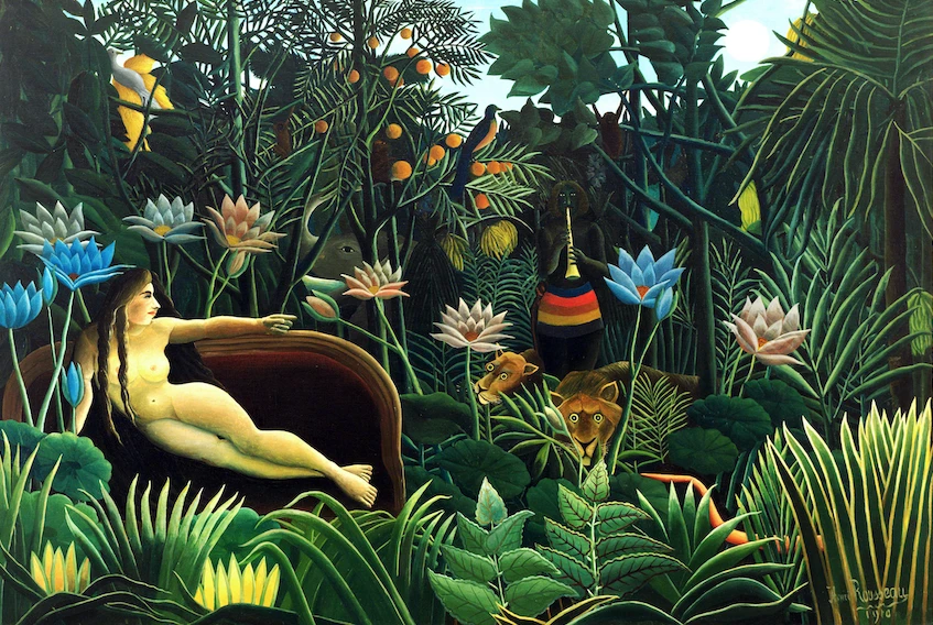 Henri Rousseau’s The Dream.