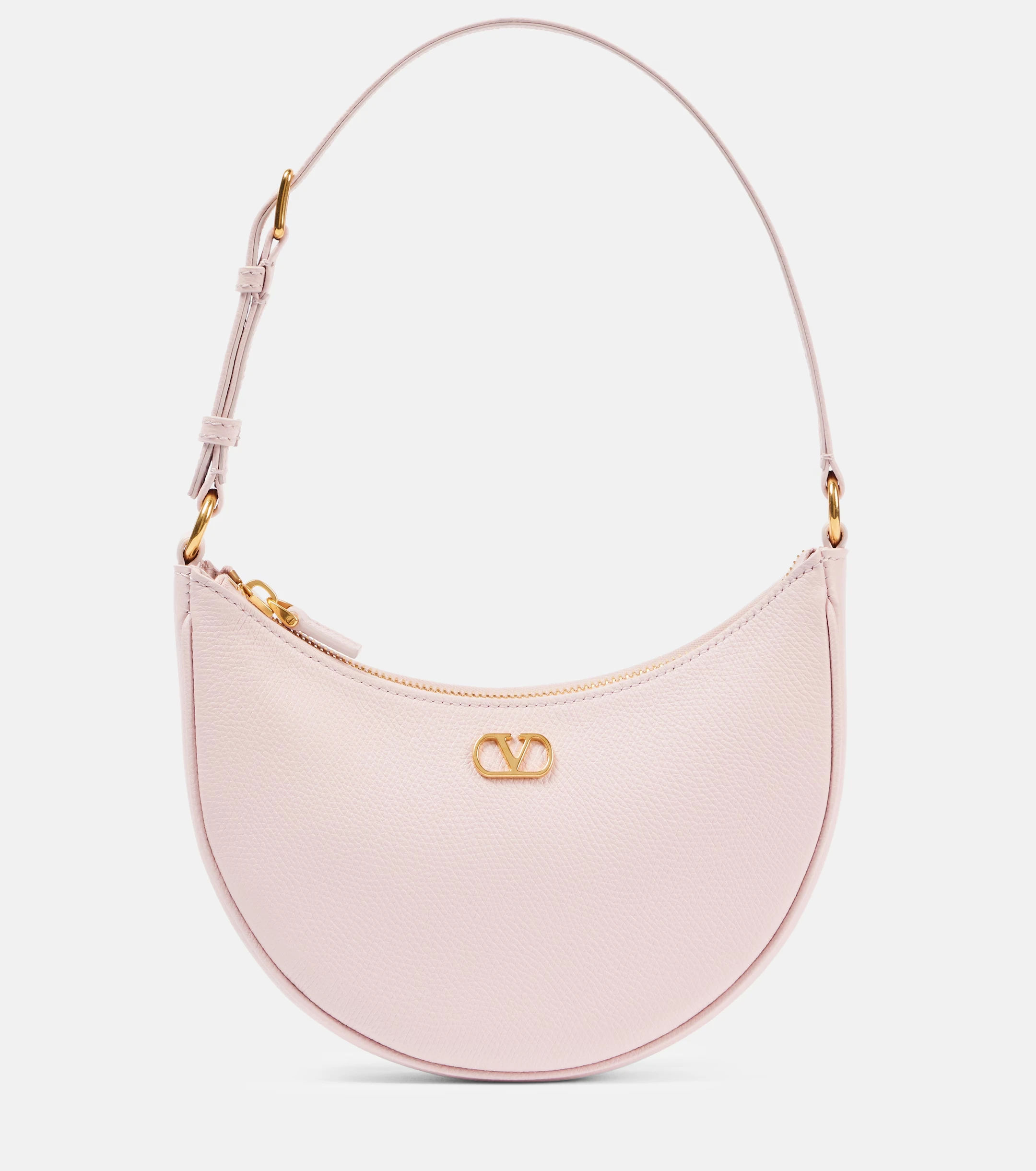 Pink leather shoulder bag _ Valentino Garavani; Yellow strapless maxi dress _ Staud from Net-A-Porter; Blue leather sandals _ Manolo Blahnik