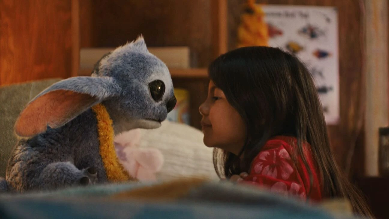 The titular duo. Photo: Instagram @liloandstitch