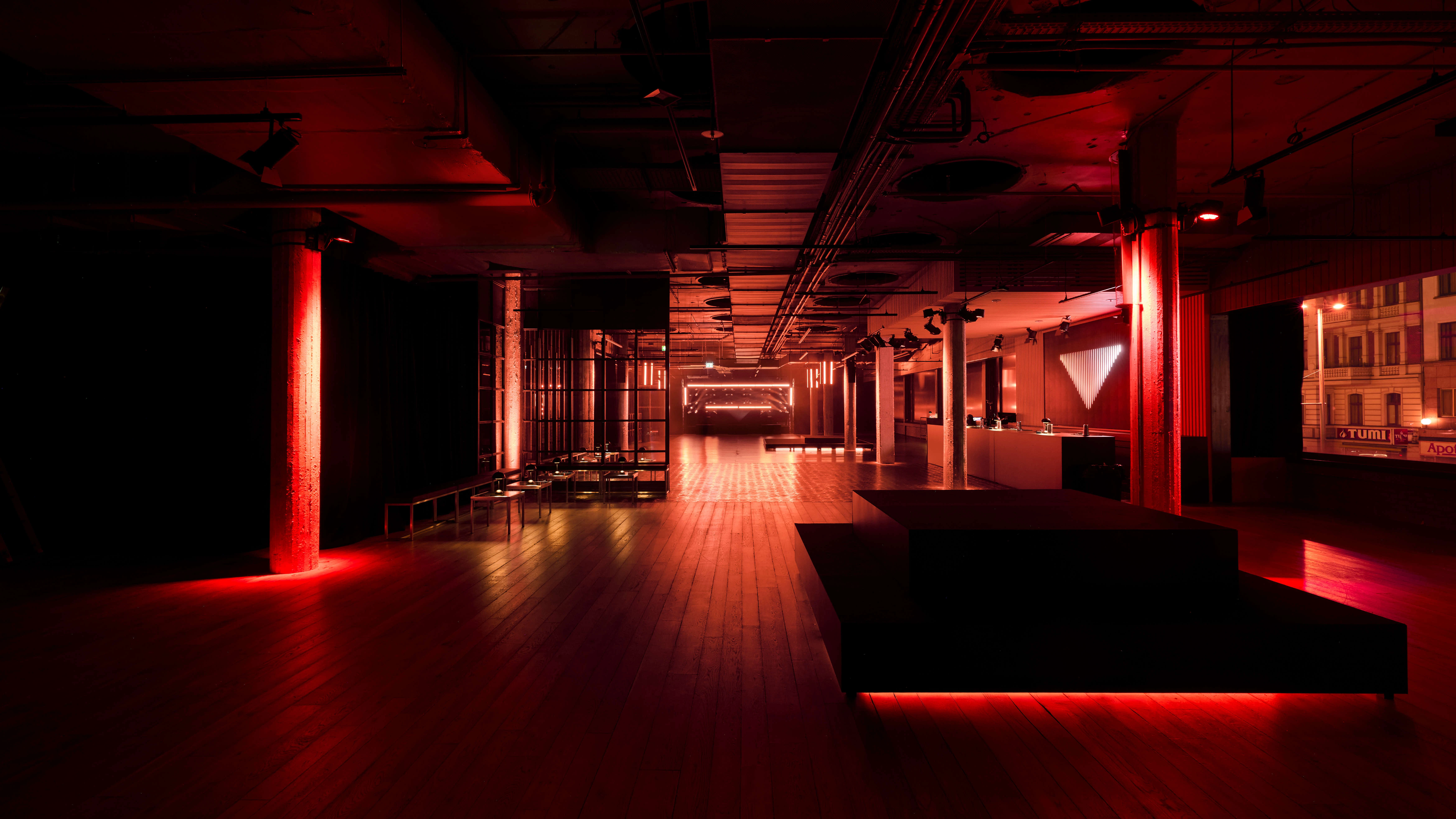 The venue for The Sound of Prada Berlin.