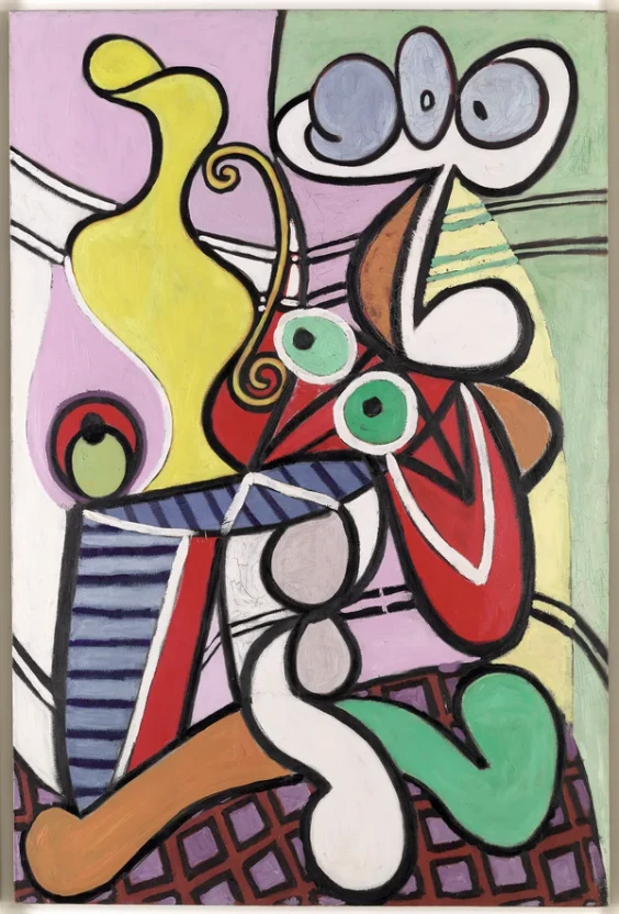 Large Still Life with Pedestal Table (1931)