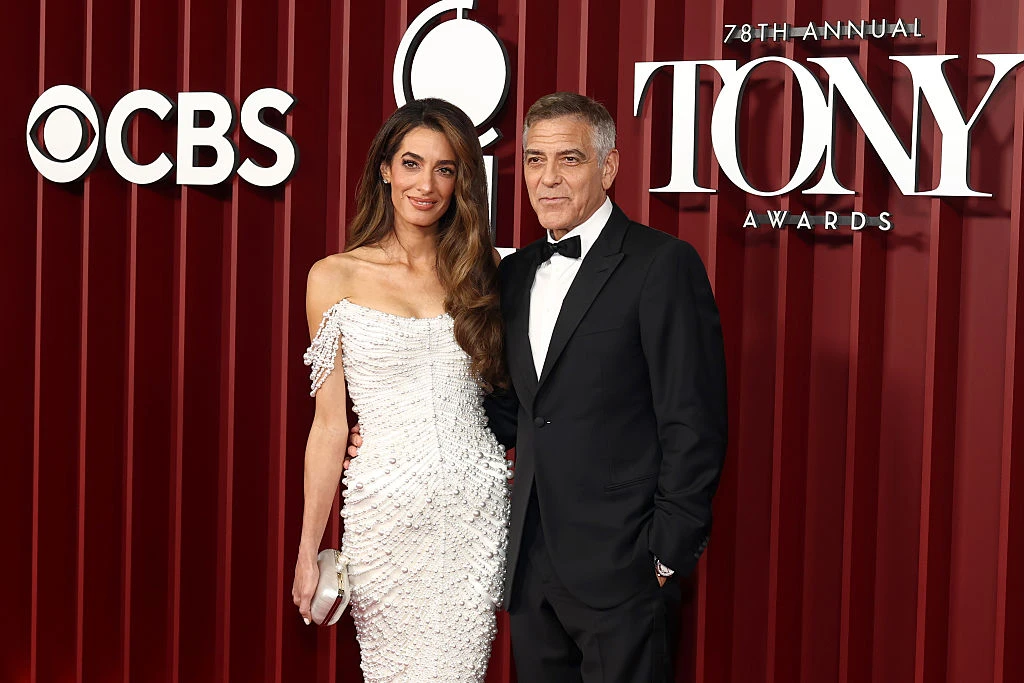 Amal and George Clooney