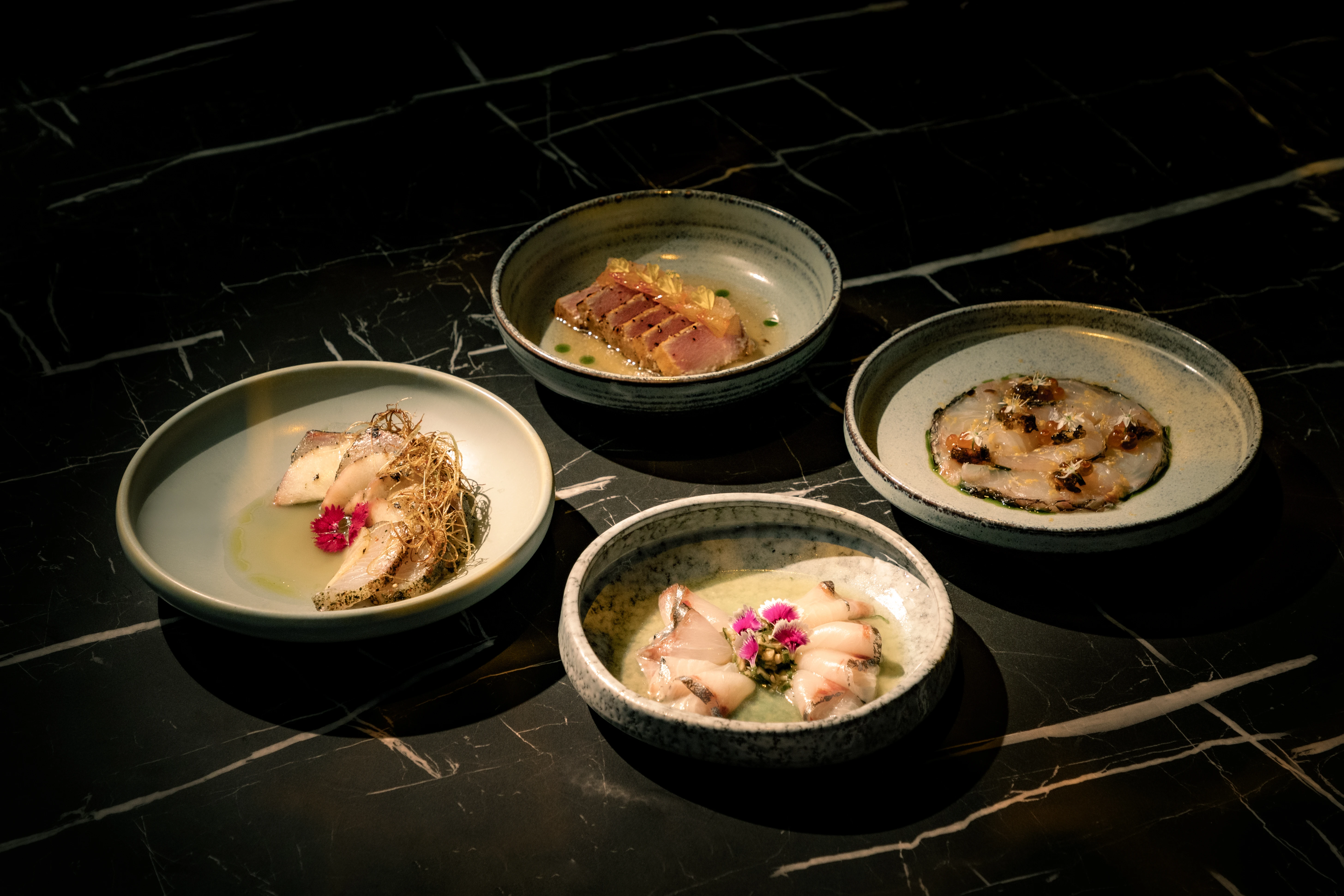 Sashimi platters