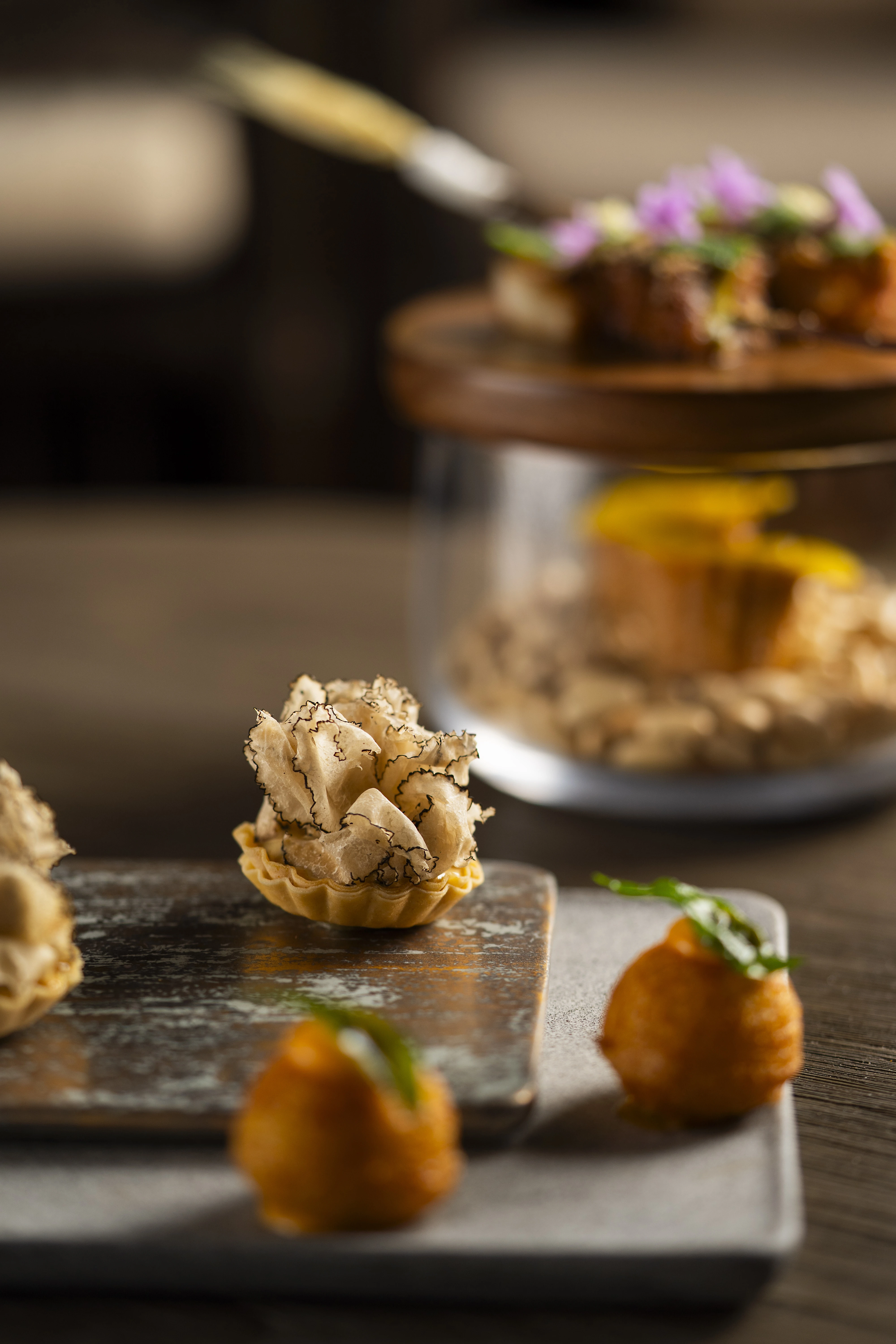 The amuse-bouche alone told of the fusion of styles between Biesuz and Muskita.
