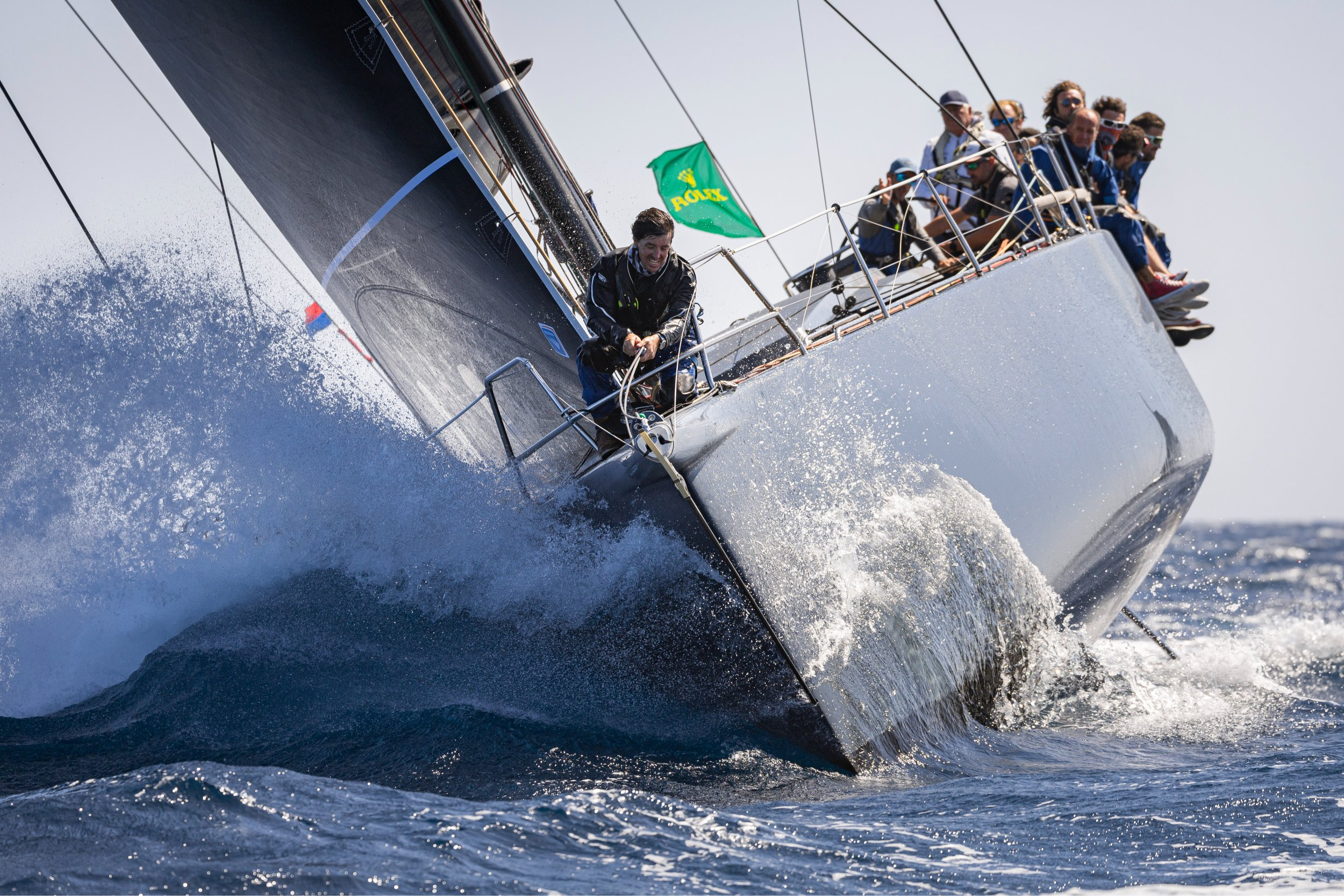 A front row seat at the Maxi Yacht Rolex Cup 2024