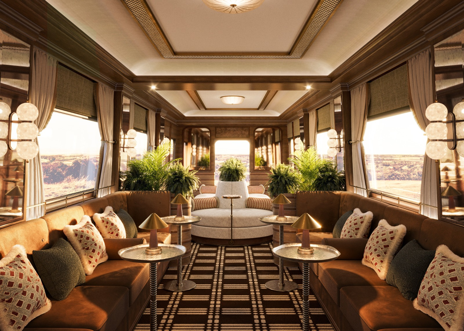 UK's newest in luxury rail travel, the Belmond Britannic Explorer