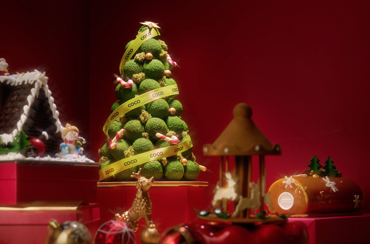 #giveaway - 2 Christmas Choux Tree Delights (total value HK$1056) from The Mira