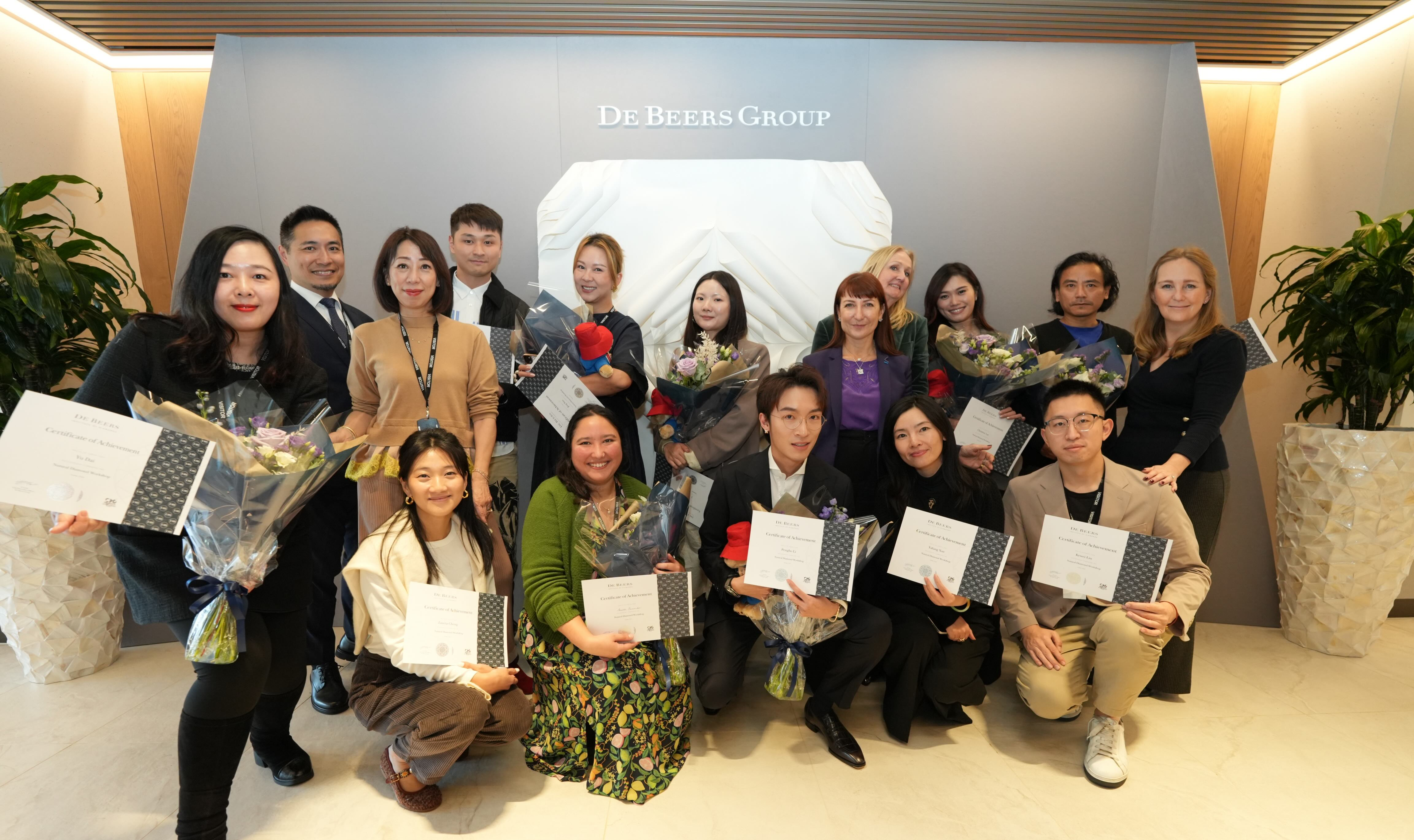 De Beers Group: Natural diamond workshop in London with media and influencers in attendance