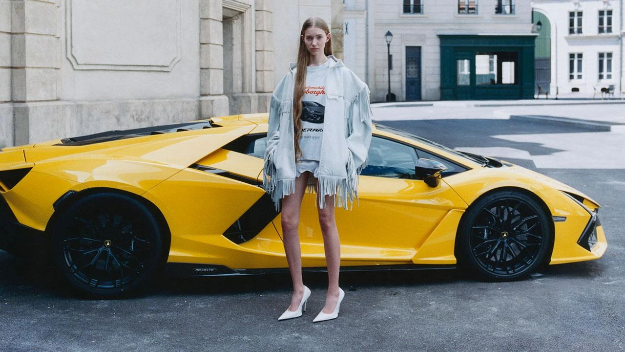 Balenciaga's launch plans for its collection with Automobili Lamborghini