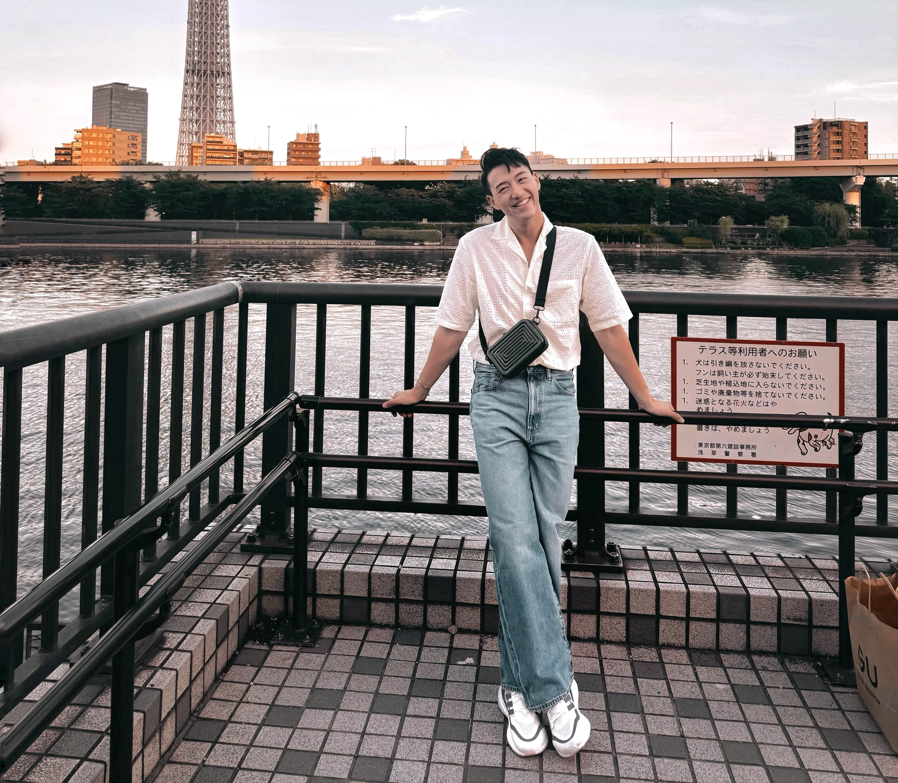 #legend100ootd: with Tim Fung and Veronica Li