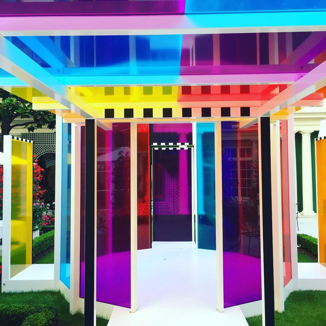 Daniel Buren at Hotel Bristol 