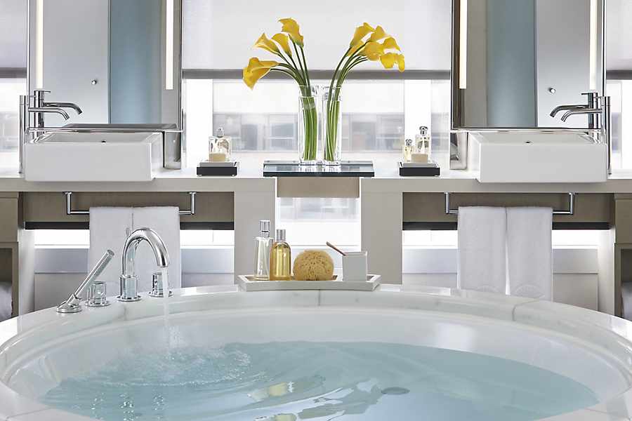 Their signature bathtub is not to be missed