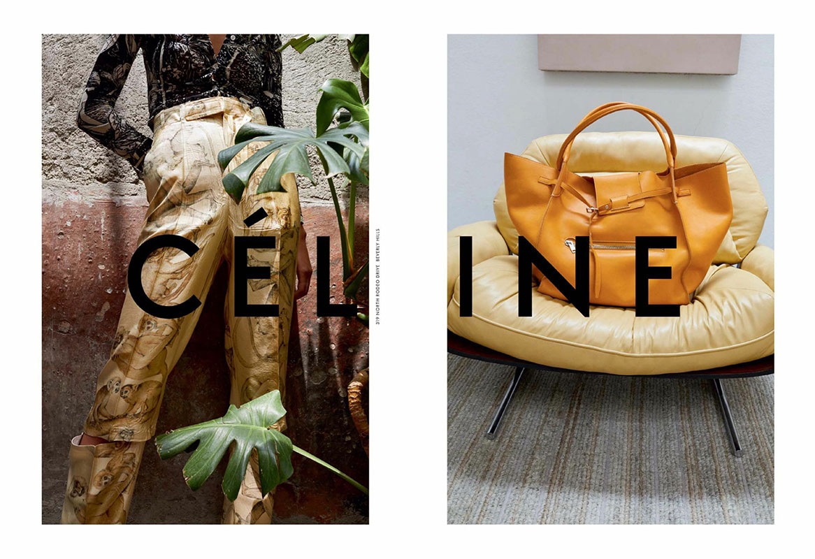 Céline's fall/winter ad campaign shot by Juergen Teller