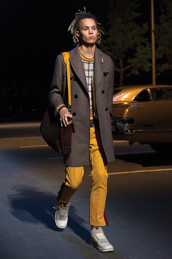 A cool and effortless look from the Coach 1941 runway.