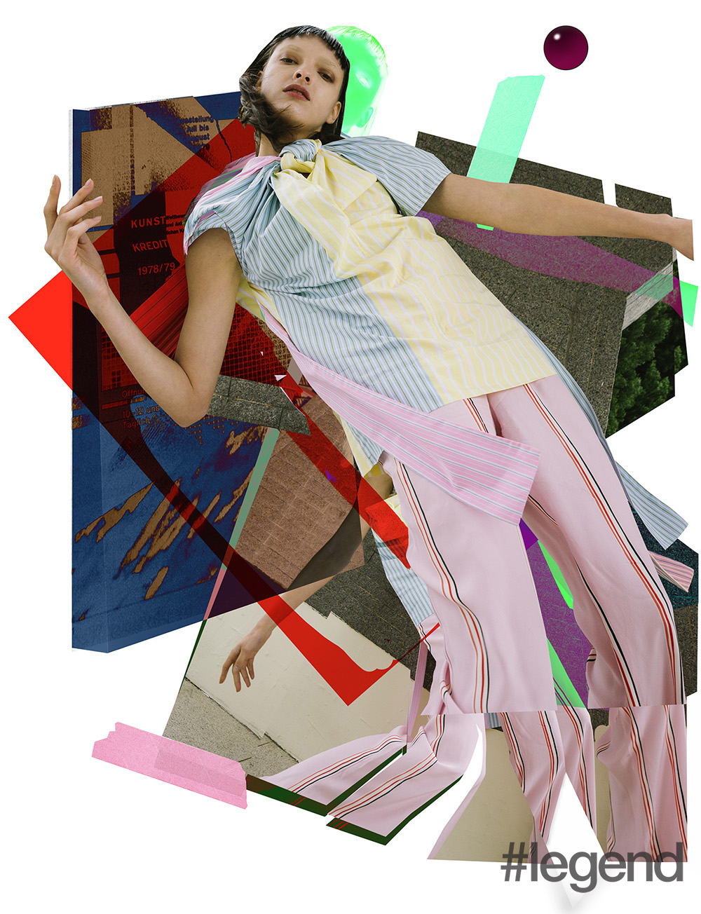 Top by Marni from Harvey Nichols and trousers by Emporio Armani