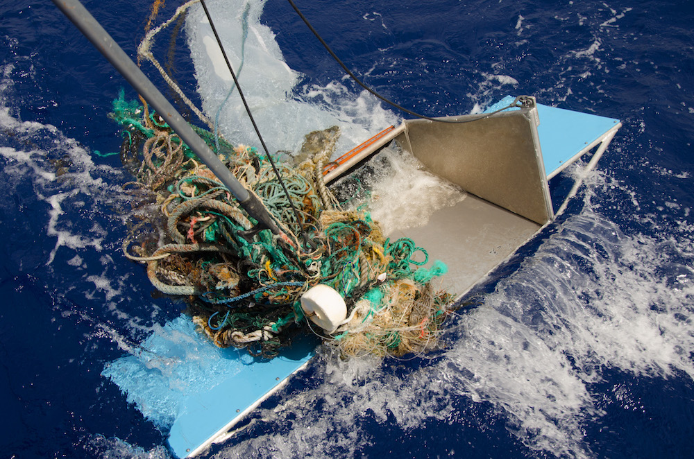 Rather than going after the plastic littering the world’s oceans, Slat’s ingenious plan lets the plastic come to them.
