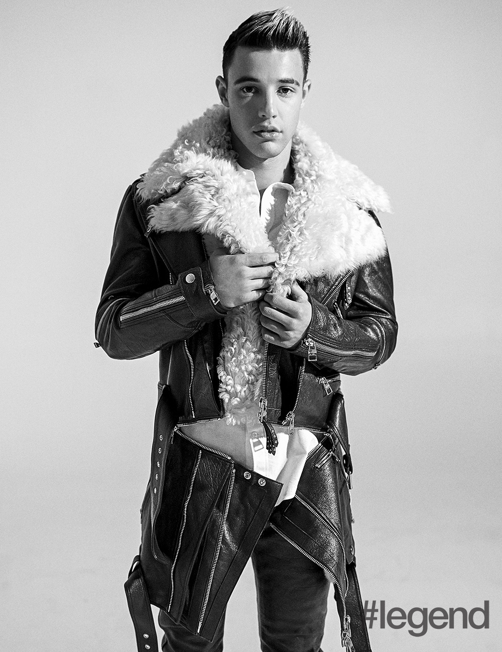 Outfit by Alexander McQueen
