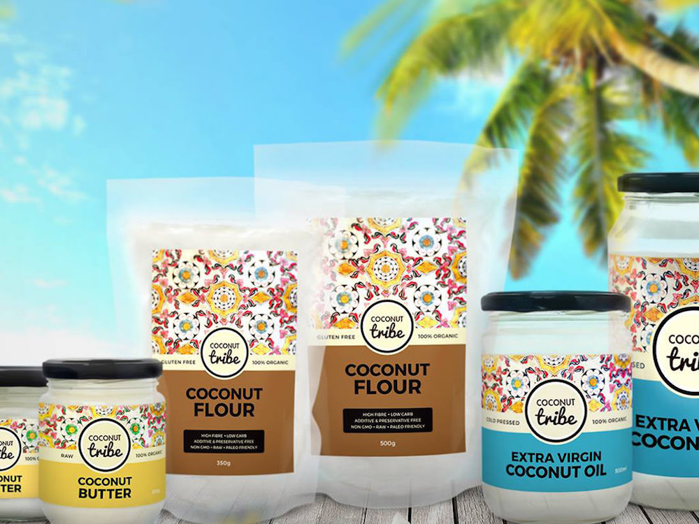 The Coconut Tribe line of products