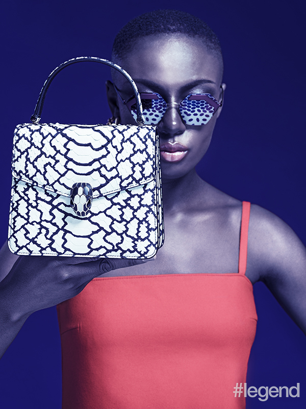 Handbag and sunglasses_Bulgari