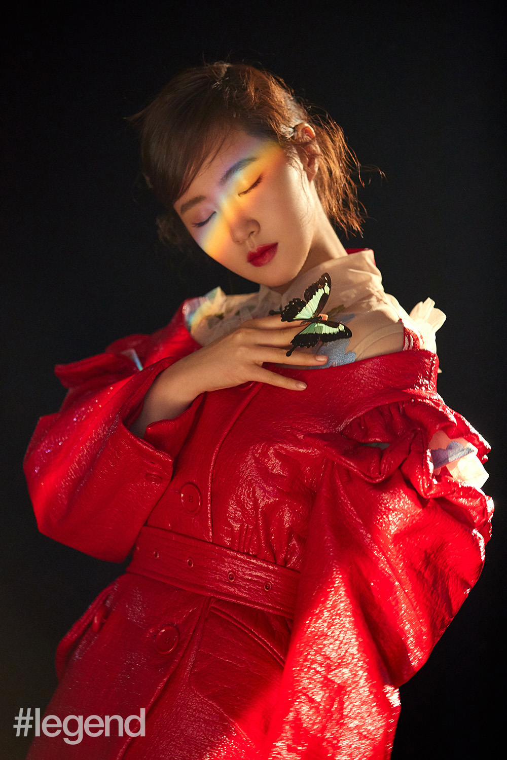 Blouse and coat by Simone Rocha, from I.T