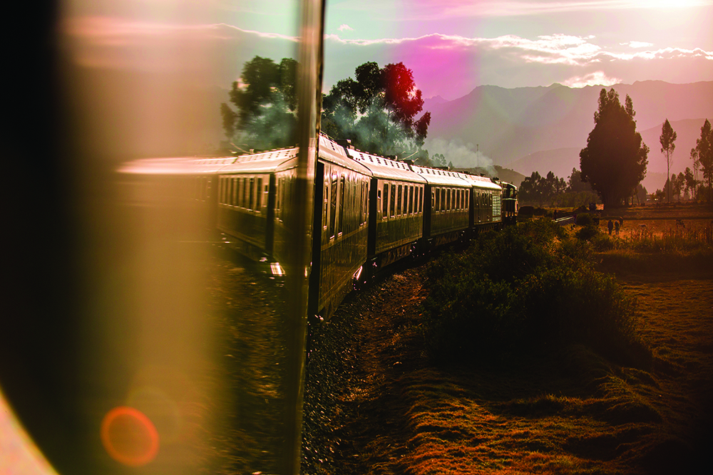 The luxurious Belmond Hiram Bingham